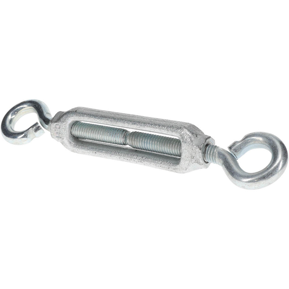 Chicago Hardware & Fixture 05143-9 144 Lb Load Limit, 3/8" Thread Dia, 2-7/8" Take Up, Malleable Iron Eye & Eye Turnbuckle