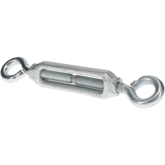 Chicago Hardware & Fixture 05143-9 144 Lb Load Limit, 3/8" Thread Dia, 2-7/8" Take Up, Malleable Iron Eye & Eye Turnbuckle