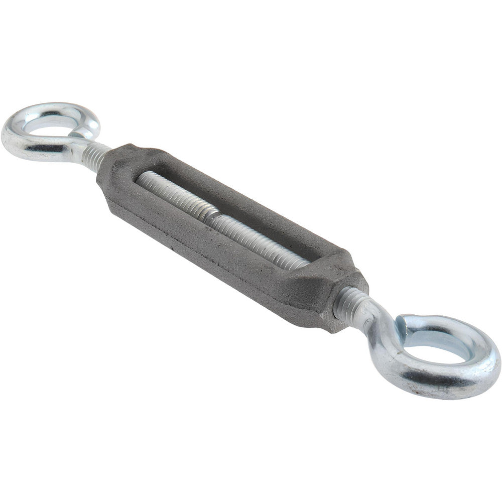 Chicago Hardware & Fixture 05120-0 144 Lb Load Limit, 3/8" Thread Dia, 2-7/8" Take Up, Aluminum Eye & Eye Turnbuckle