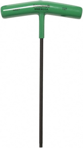 Bondhus 33027 Torx Key T-Handle, T27, 7.4" OAL, Steel
