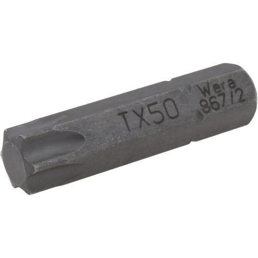 Wera 05066920001 5/16" Drive T50 Torx Screwdriver Bit