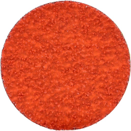 Norton 66261162310 Quick-Change Disc Speed-Lok TR, 1-1/2" Disc Dia, 50 Grit, Ceramic, Coated