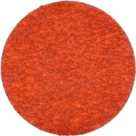 Norton 66261162314 Quick-Change Disc Speed-Lok TR, 1-1/2" Disc Dia, 80 Grit, Ceramic, Coated