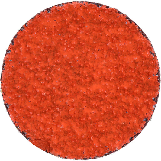 Norton 66261162317 Quick-Change Disc Speed-Lok TS, 2" Disc Dia, 36 Grit, Ceramic, Coated