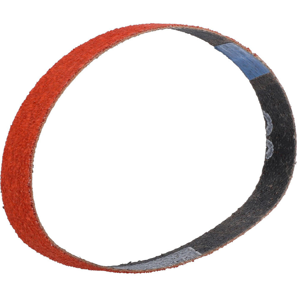 Norton 69957398019 Abrasive Belt  1/2" Wide, 12" OAL, 60 Grit, Ceramic Alumina