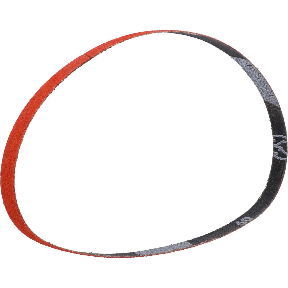 Norton 69957398025 Abrasive Belt  1/2" Wide, 24" OAL, 60 Grit, Ceramic Alumina