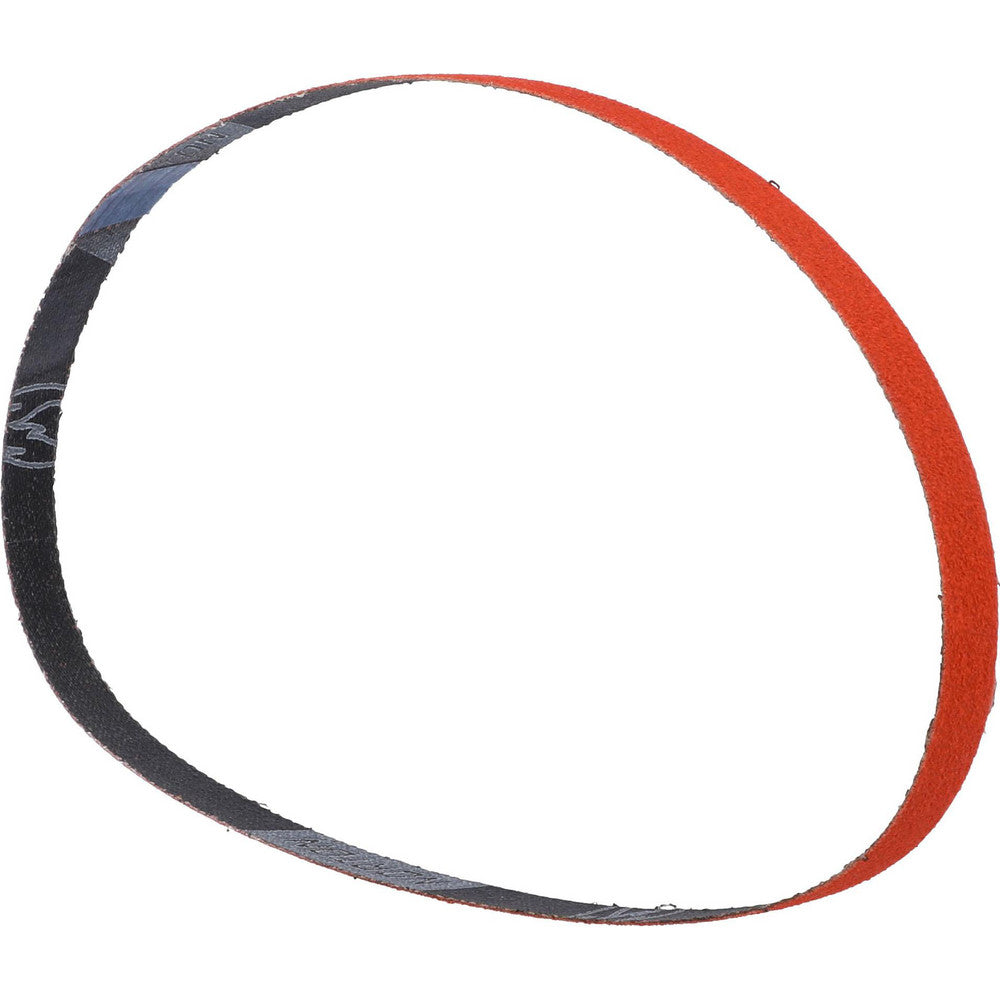 Norton 69957398026 Abrasive Belt  1/2" Wide, 24" OAL, 80 Grit, Ceramic Alumina