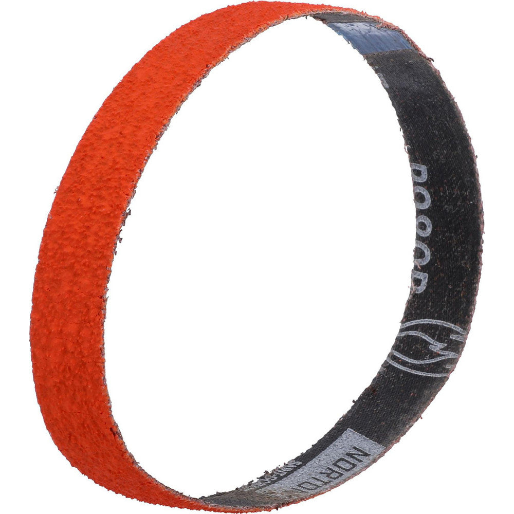 Norton 69957398027 Abrasive Belt  3/4" Wide, 18" OAL, 40 Grit, Ceramic Alumina