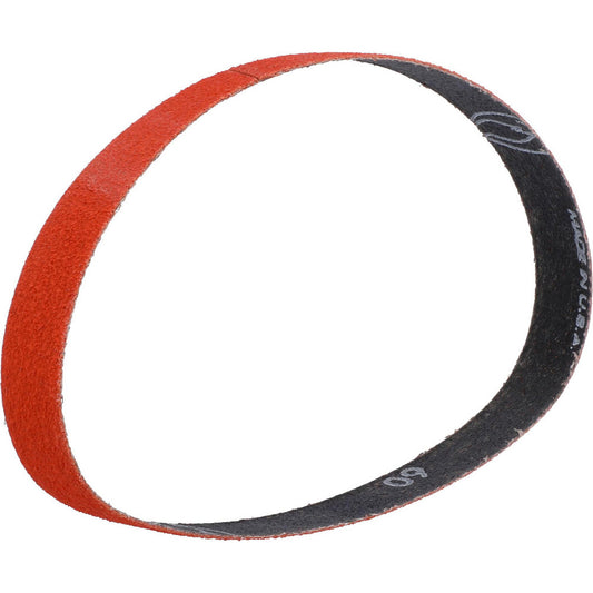 Norton 69957398028 Abrasive Belt  3/4" Wide, 18" OAL, 60 Grit, Ceramic Alumina
