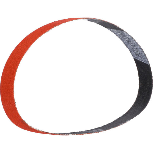 Norton 69957398029 Abrasive Belt  3/4" Wide, 18" OAL, 80 Grit, Ceramic Alumina