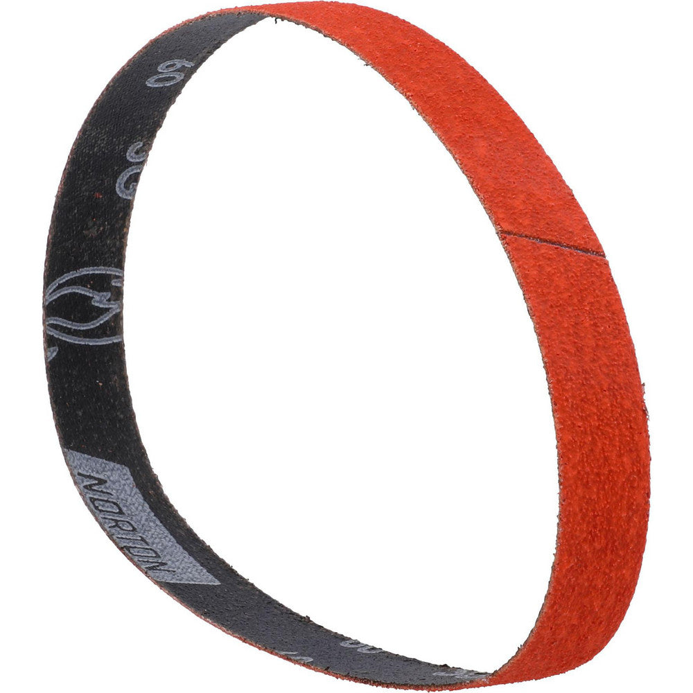 Norton 69957398031 Abrasive Belt  3/4" Wide, 20-1/2" OAL, 60 Grit, Ceramic Alumina