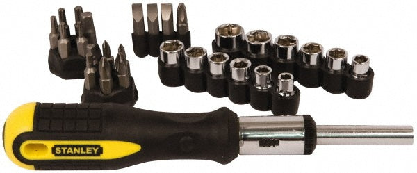 Stanley 54-925 Screwdriver Set 29 Pc, Hex, Phillips, Slotted & Torx