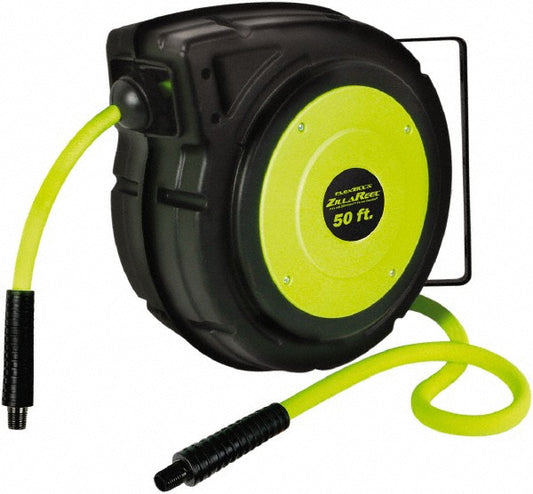 Legacy L8250FZ Hose Reel with Hose 3/8" ID Hose x 50', Spring Retractable