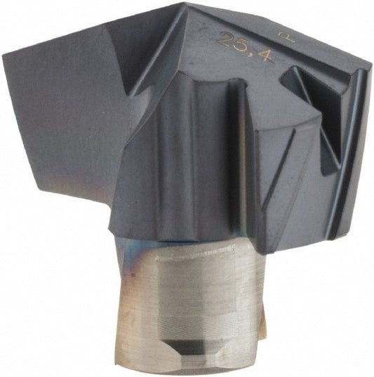 Iscar 5509689 Replaceable Drill Tips ICP1000-2M IC908, 1.0008" Dia, 25.42 mm Dia, 140 deg Point,  IC908
