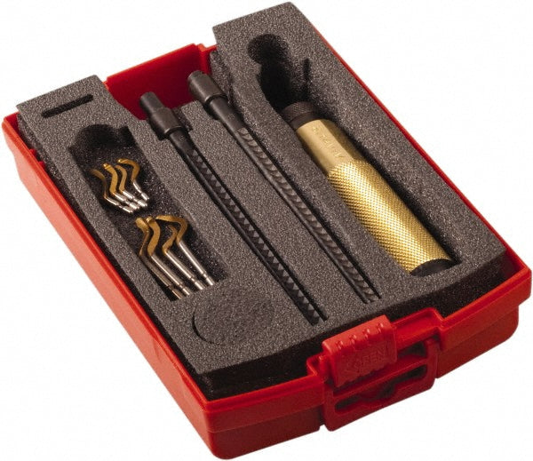 Shaviv 154-00045 Hand Deburring Tool Set 11 Pc, High Speed Steel