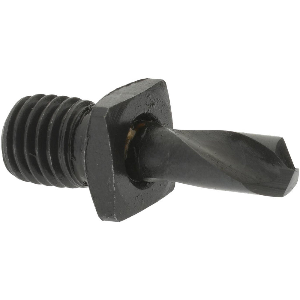 Hertel 953CO5/32ST-209 Threaded Shank Drill Bit 5/32" Dia, 135 &deg Point, 1/4-28 Shank, Cobalt