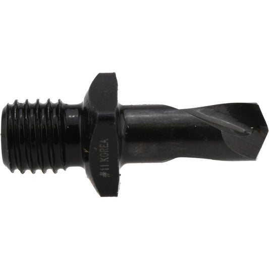 Hertel 953CO11ST-209 Threaded Shank Drill Bit #11, 135 &deg Point, 1/4-28 Shank, Cobalt