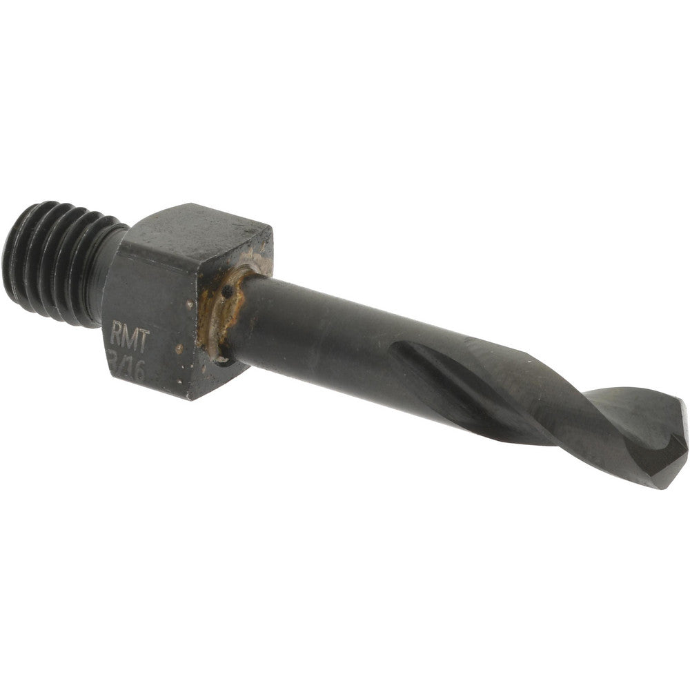 Hertel 953CO3/16SS-209 Threaded Shank Drill Bit 3/16" Dia, 135 &deg Point, 1/4-28 Shank, Cobalt
