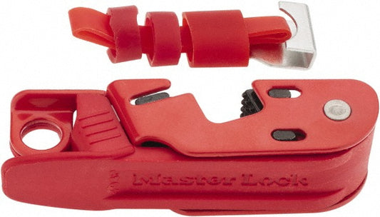 Master Lock 493B Circuit Breaker Lockout Kit 120 & 240V, 1 Padlock Max, 1.188" High, 5.125" Wide