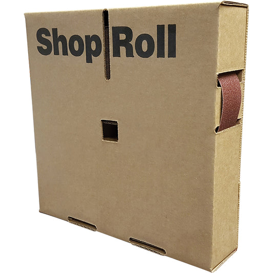 Superior Abrasives A020619 Shop Roll 1" Wide, 50 Yd Long, 400 Grit, Aluminum Oxide