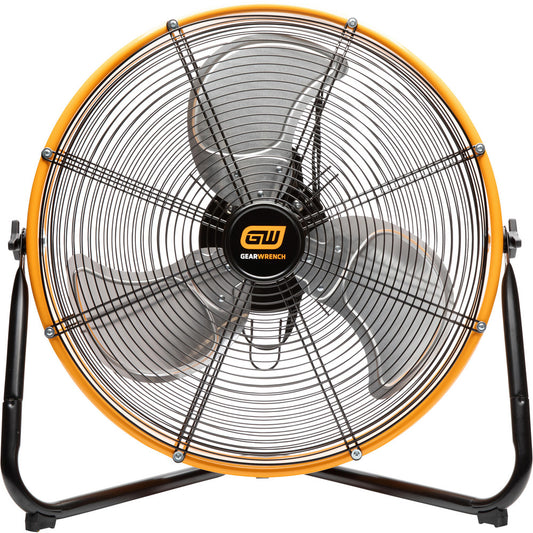 GEARWRENCH GWSFAN20 Industrial Circulation Fans Blade Size 20 (Inch) Fan Diameter 20  Fan Type Floor  Number Of Blades 3  Voltage 120V  Maximum Rpm 1400
