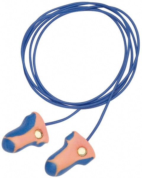 Howard Leight LT-30 Earplugs Non-PVC Foam & Brass, T-Shape, Roll Down, Corded