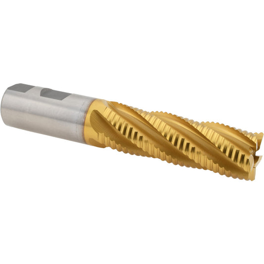 Hertel 84213701 Roughing End Mill 1" Dia, 5 Flute, Single End, Cobalt
