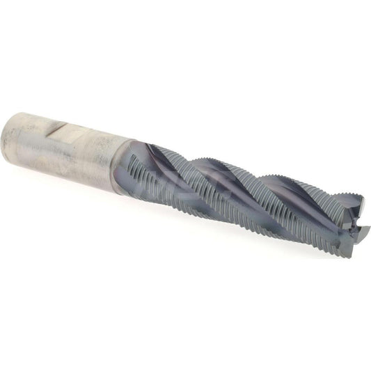 Hertel 84214030 Roughing End Mill 3/4" Dia, 4 Flute, Single End, Cobalt