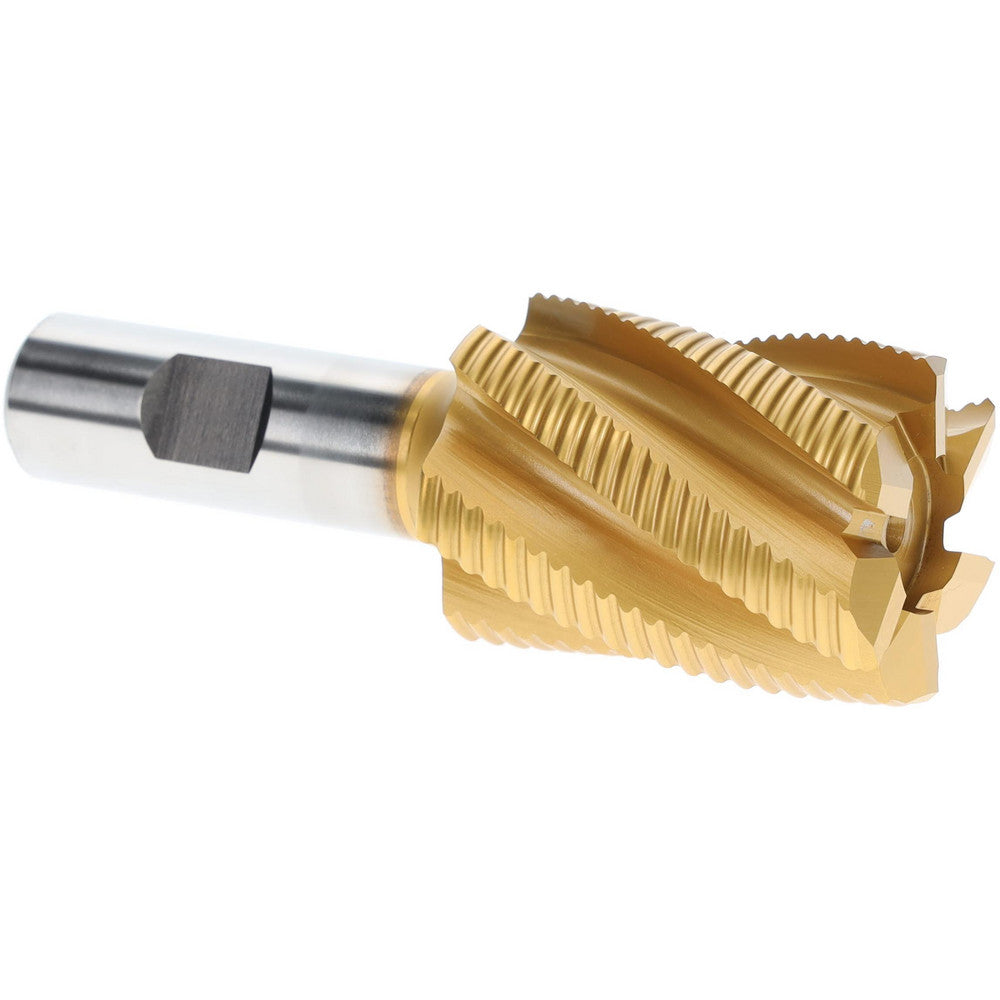 Hertel 84214048 Roughing End Mill 1-1/2" Dia, 6 Flute, Fine Pitch, Single End, Cobalt