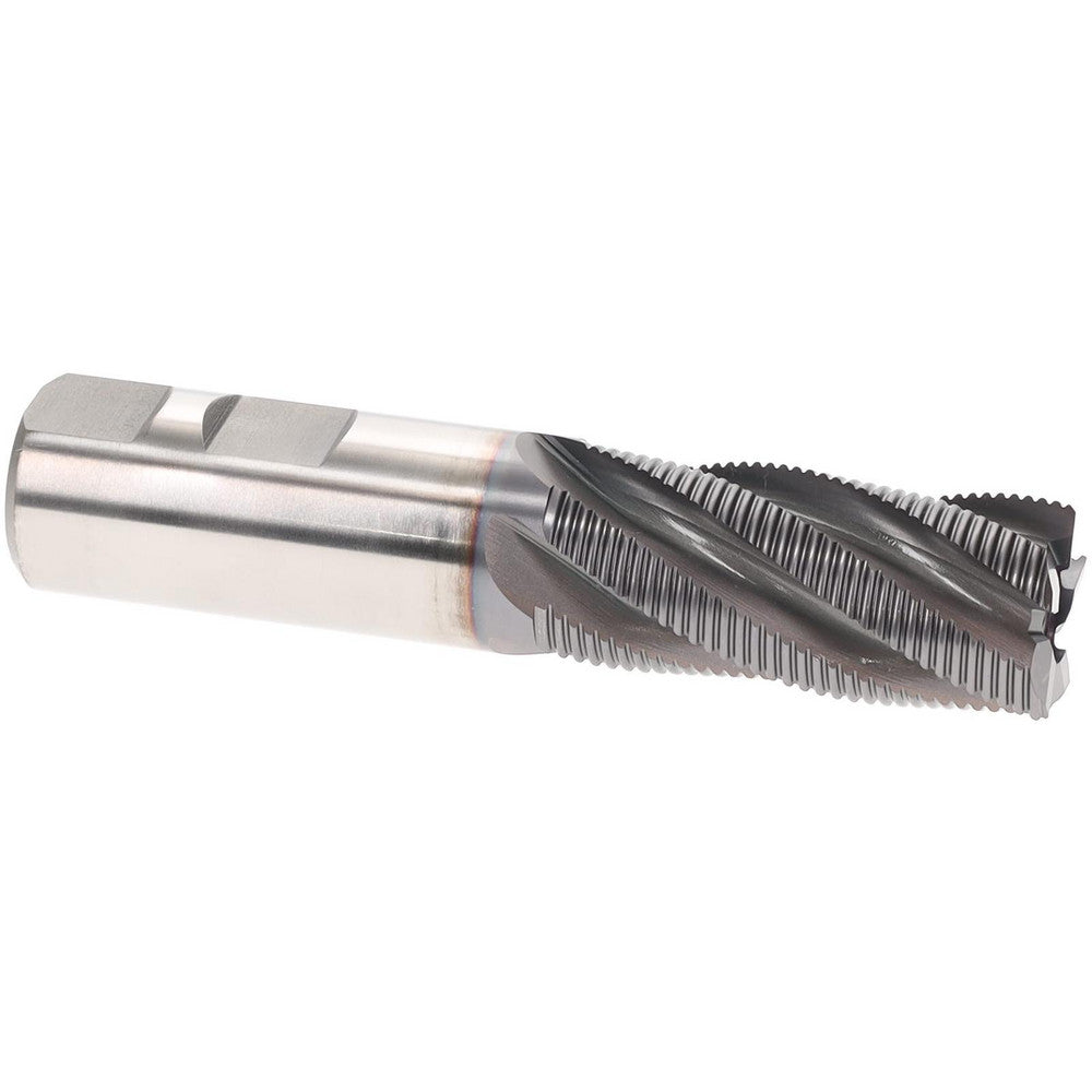 Hertel 84214055 Roughing End Mill 7/8" Dia, 5 Flute, Fine Pitch, Single End, Cobalt