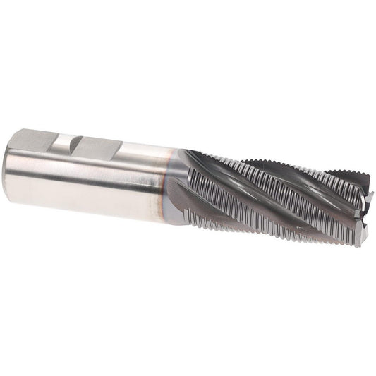 Hertel 84214055 Roughing End Mill 7/8" Dia, 5 Flute, Fine Pitch, Single End, Cobalt