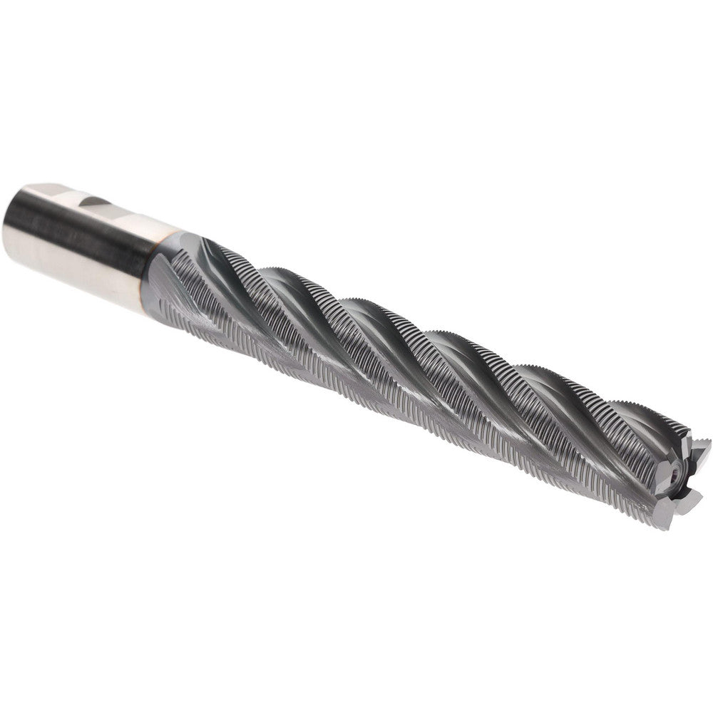 Hertel 84214071 Roughing End Mill 1" Dia, 5 Flute, Fine Pitch, Single End, Cobalt