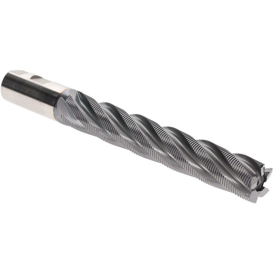 Hertel 84214071 Roughing End Mill 1" Dia, 5 Flute, Fine Pitch, Single End, Cobalt