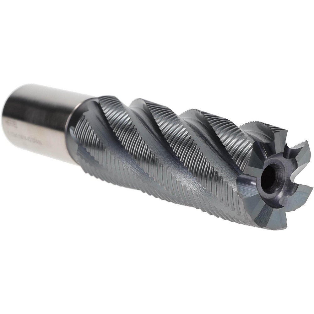 Hertel 84214089 Roughing End Mill 1-1/2" Dia, 6 Flute, Fine Pitch, Single End, Cobalt