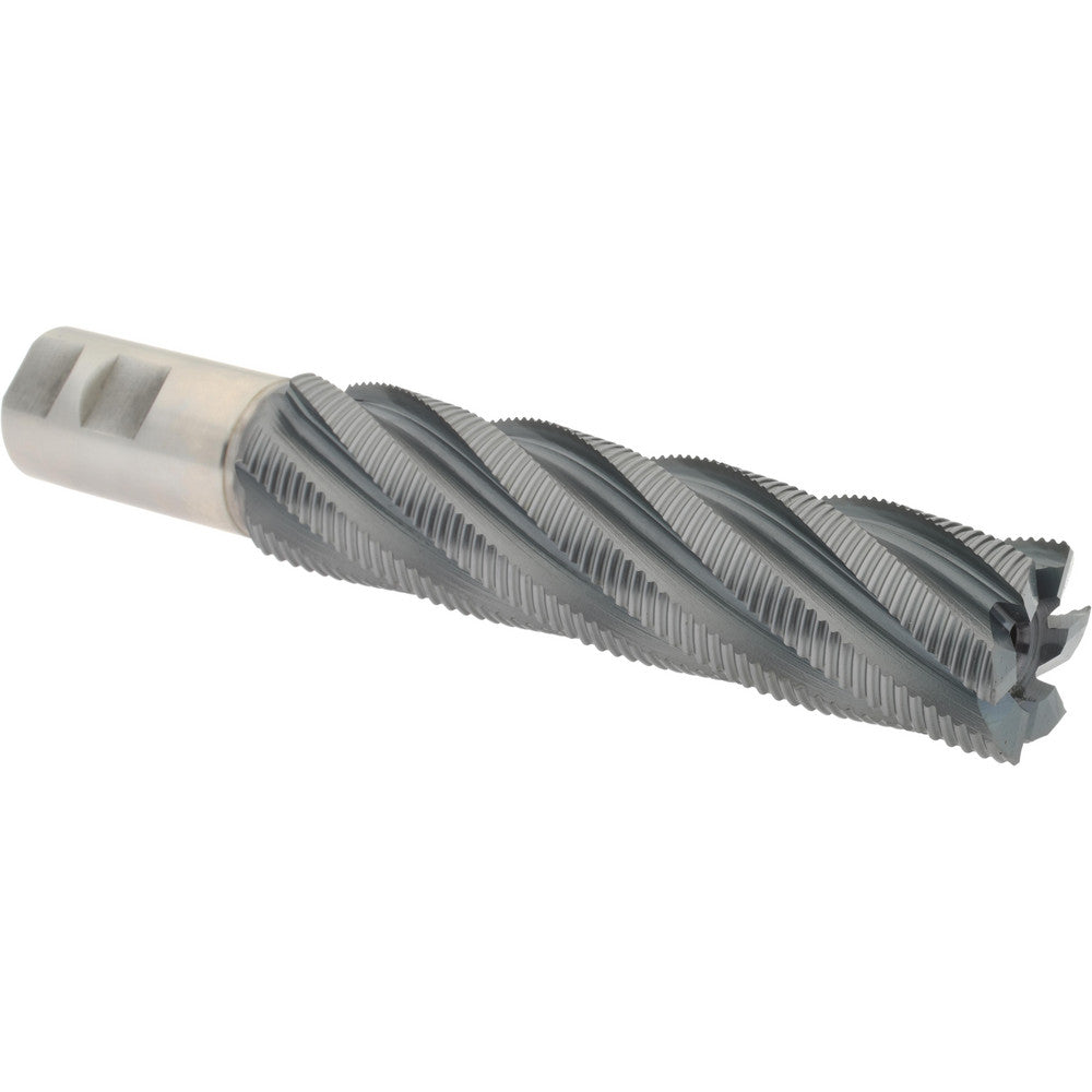 Hertel 84214097 Roughing End Mill 1-1/2" Dia, 6 Flute, Fine Pitch, Single End, Cobalt