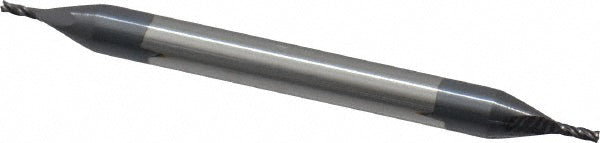 Kyocera SGS Precision Tools 31170 Square End Mill 1/32" Dia, 1/16" LOC, 4 Flute, Solid Carbide