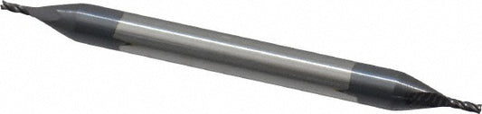 Kyocera SGS Precision Tools 31170 Square End Mill 1/32" Dia, 1/16" LOC, 4 Flute, Solid Carbide