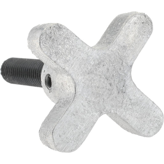 Gibraltar HKS-3717A-G C-12L14 Steel Thumb Screw 3/8-16, Lobed Head