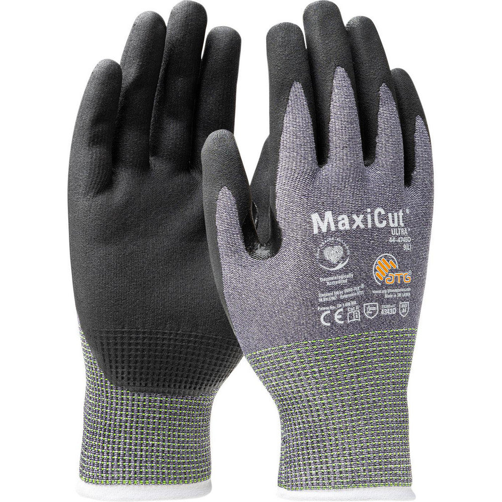 ATG 44-4745D/S Cut, Puncture & Abrasion-Resistant Gloves MaxiFlex Cut Ultra MaxiCut® Ultra™ 44-4745D, Size Small, ANSI Cut A4, ANSI Puncture 3, Microfoam Nitrile, Engineered Yarn