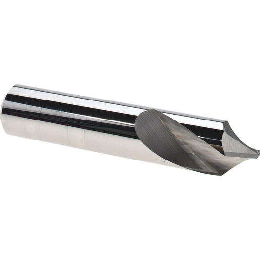 Micro 100 SPD-500-090 Spotting Drill 1/2" Dia, 90 &deg Point, 2-1/2" OAL, Solid Carbide