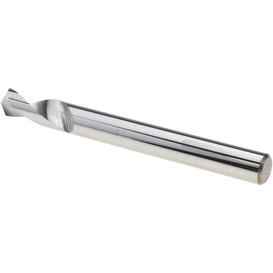 Micro 100 SPD-250-120 Spotting Drill 1/4" Dia, 120 &deg Point, 2-1/2" OAL, Solid Carbide