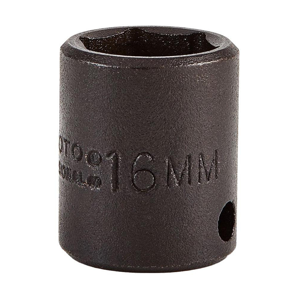 Proto J7216M Impact Socket 3/8" Drive, 16mm Socket, Hex Drive