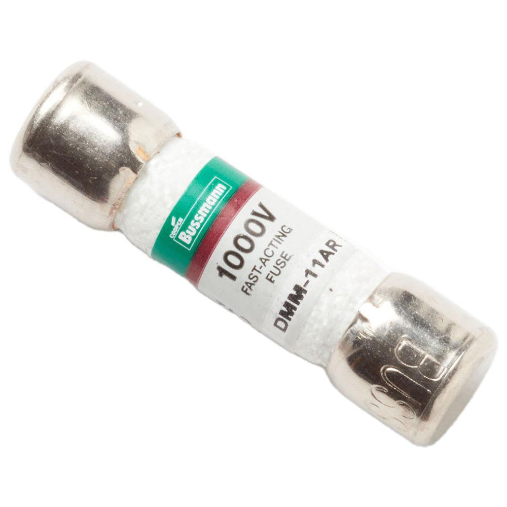 Fluke FUSE-11A/1000V B1 11 amp, 1000 volt fuse for Fluke digital multimeters. High-energy, fast-release fuse designed measuring current. Sand-filled to reduce risk of breakage during current overloads.
