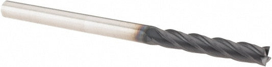 Kyocera SGS Precision Tools 31881 Square End Mill 3/16" Dia, 1-1/8" LOC, 4 Flute, Solid Carbide