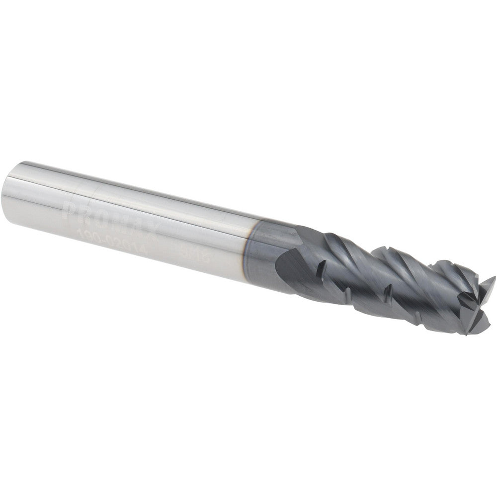ProMax 190-02014 Roughing & Finishing End Mill 5/16" Dia, 4 Flutes, Square End, Chipbreaker, Solid Carbide