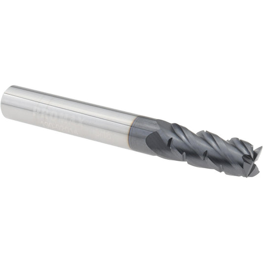 ProMax 190-02014 Roughing & Finishing End Mill 5/16" Dia, 4 Flutes, Square End, Chipbreaker, Solid Carbide