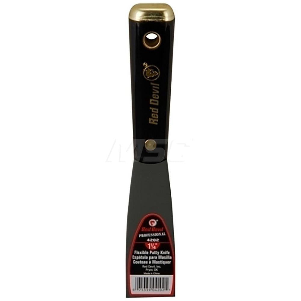 Red Devil 4202 Putty Knife Carbon Steel, 1-1/4" Wide