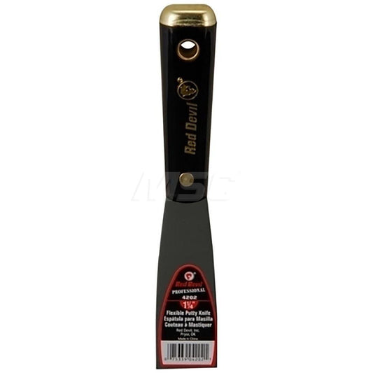 Red Devil 4202 Putty Knife Carbon Steel, 1-1/4" Wide