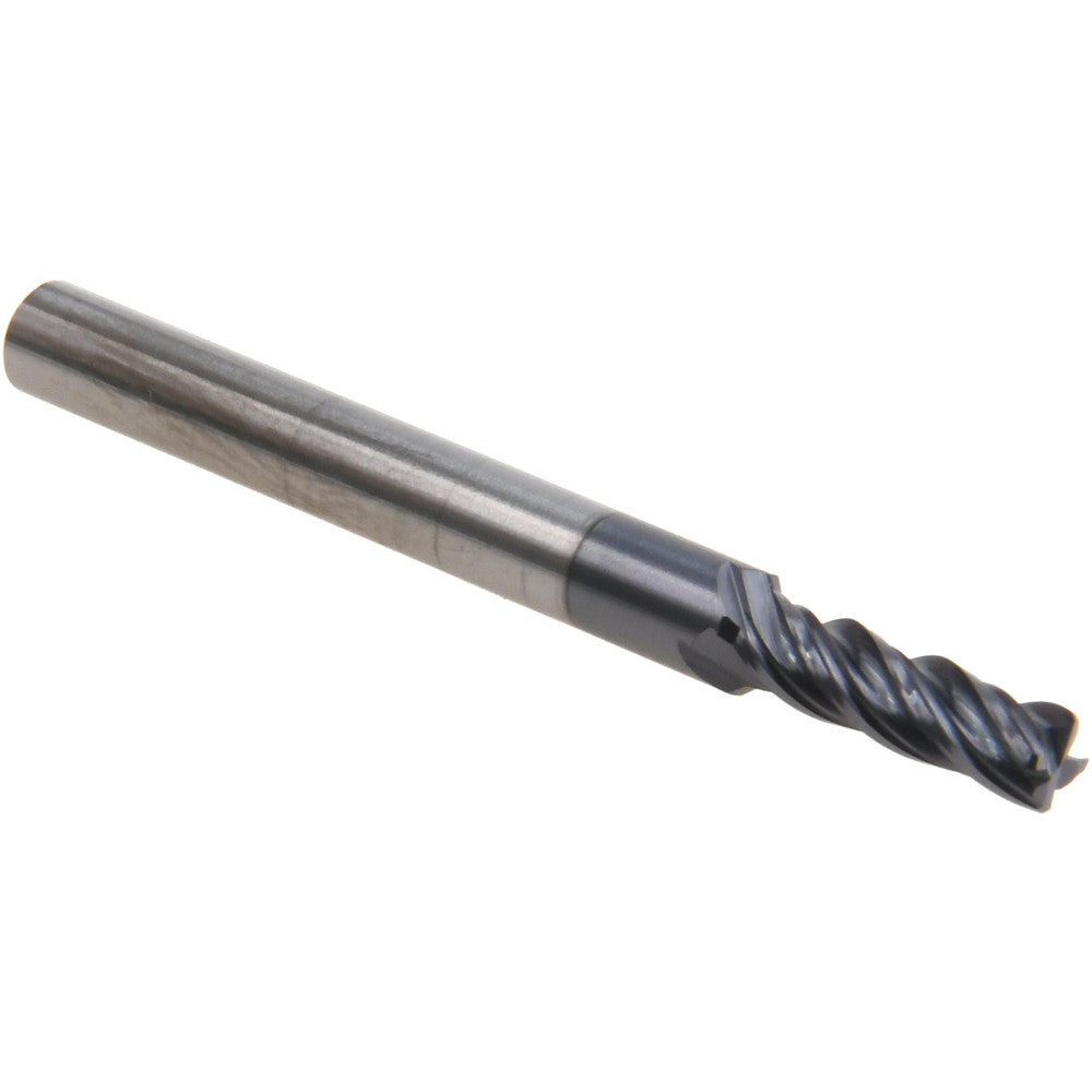 Accupro 95168388 Corner Chamfer End Mill 5/32" Dia, 1/2" LOC, 4 Flute, 0.0100" Chamfer Width, Solid Carbide