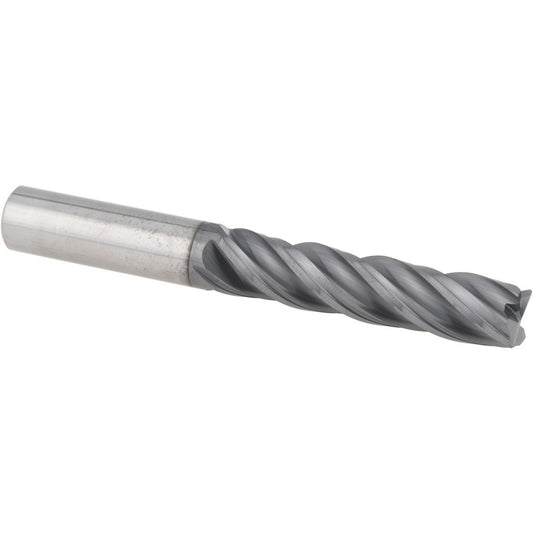 Accupro 95168539 Corner Chamfer End Mill 5/16" Dia, 1-3/8" LOC, 4 Flute, 0.0100" Chamfer Width, Solid Carbide